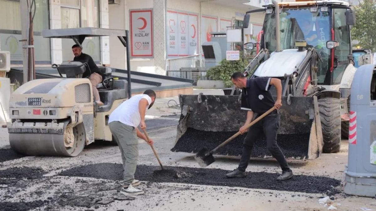 Edirne’de Yol Çalışması Hız Kesmiyor