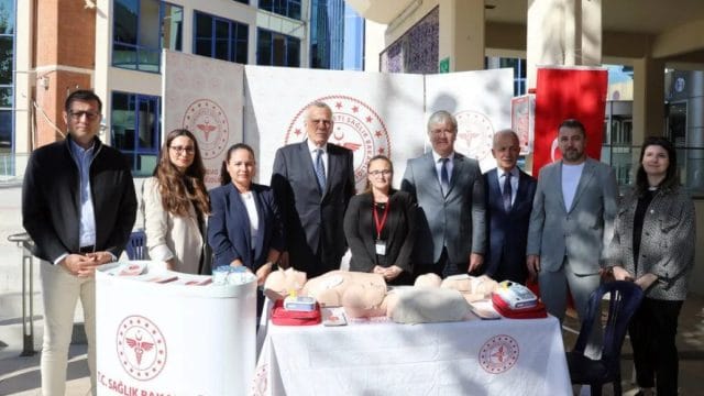 Çerkezköy’e Defibrilatör Cihazı Kuruldu