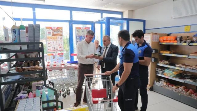 Edirne’de Zincir Marketlere Sıkı Denetim