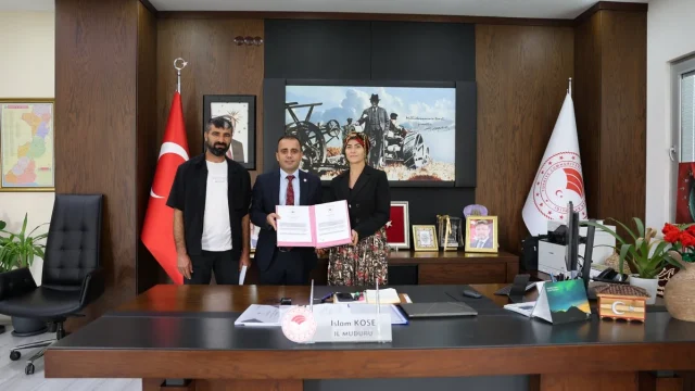 Edirne’de Tarım Hibe Desteği Seda Bücük’e Verildi