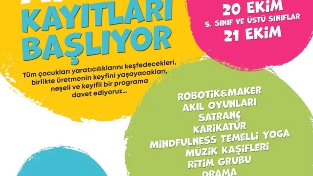 Çanakkale Çocuk Kültür Evi kayıt işlemleri için velilerin çocuklarıyla başvuru yaptığı an