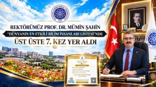 Tekirdağ NKÜ Rektörü Stanford listesinde 7. kez