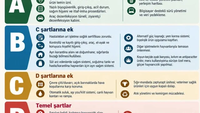 Edirne'de hayvancılık işletmeleri sınıflandırma yönetmeliği kapsamında sığır ve manda barınağı