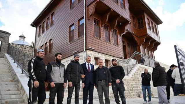Edirne Muradiye Mevlevihanesi açılışa hazır