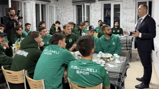 Kırklarelispor Serikspor maçı öncesi birlik mesajı