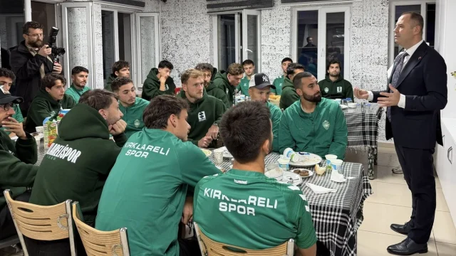 Kırklarelispor Serikspor maçı öncesi birlik mesajı