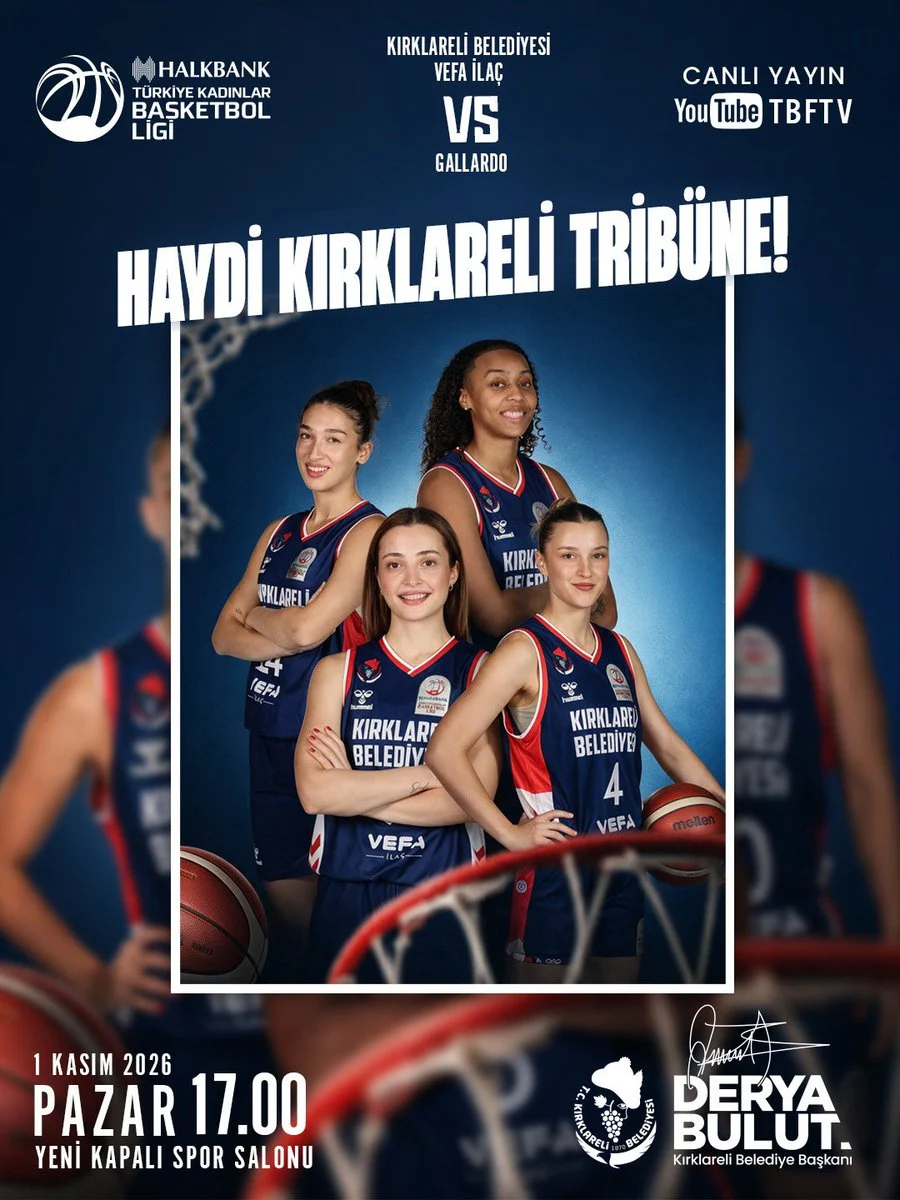 Kırklareli’de Basketbol Heyecanı: Gallardo Maçı
