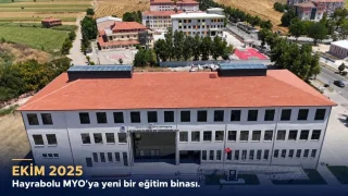 Hayrabolu MYO’ya modern eğitim binası