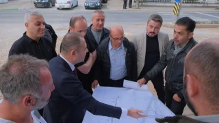 Kırklareli’de Kurtuluş Caddesi altyapı çalışmaları sürüyor