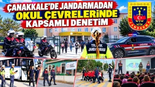 Çanakkale’de jandarma okul denetimi: 51 servise ceza