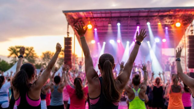 Çorlu Yarı Maratonu’nda Zumba Coşkusu