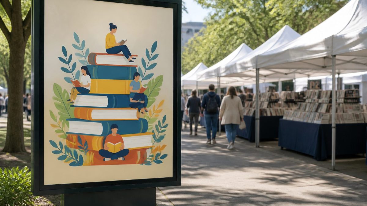 Temsili görsel: Edirne imza günü etkinliğinde yazarlar kitapseverlerle buluşup kitap imzalıyor