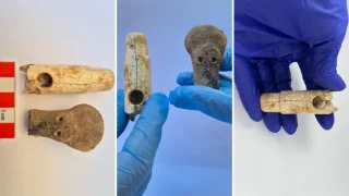Troya kazılarında 2 bin 800 yıllık kemik flüt bulundu